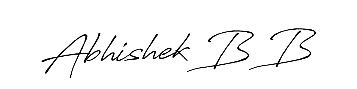 Similarly Antro_Vectra_Bolder is the best handwritten signature design. Signature creator online .You can use it as an online autograph creator for name Abhishek B B. Abhishek B B signature style 7 images and pictures png