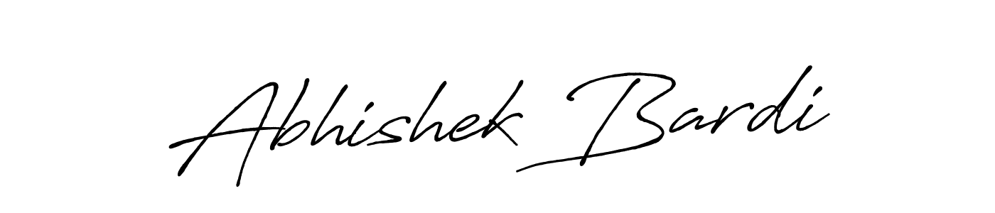 It looks lik you need a new signature style for name Abhishek Bardi. Design unique handwritten (Antro_Vectra_Bolder) signature with our free signature maker in just a few clicks. Abhishek Bardi signature style 7 images and pictures png