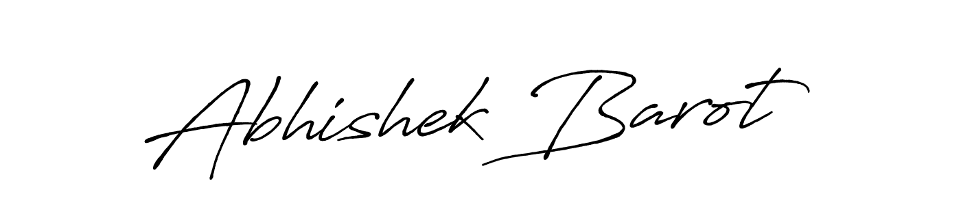 Also we have Abhishek Barot name is the best signature style. Create professional handwritten signature collection using Antro_Vectra_Bolder autograph style. Abhishek Barot signature style 7 images and pictures png