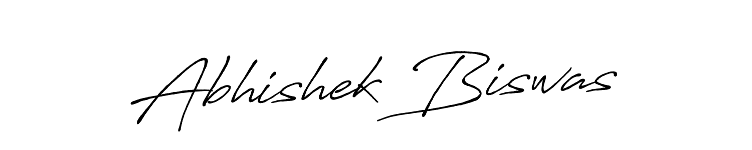 Also we have Abhishek Biswas name is the best signature style. Create professional handwritten signature collection using Antro_Vectra_Bolder autograph style. Abhishek Biswas signature style 7 images and pictures png