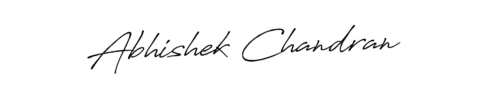 Make a beautiful signature design for name Abhishek Chandran. Use this online signature maker to create a handwritten signature for free. Abhishek Chandran signature style 7 images and pictures png