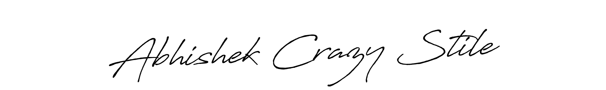Similarly Antro_Vectra_Bolder is the best handwritten signature design. Signature creator online .You can use it as an online autograph creator for name Abhishek Crazy Stile. Abhishek Crazy Stile signature style 7 images and pictures png