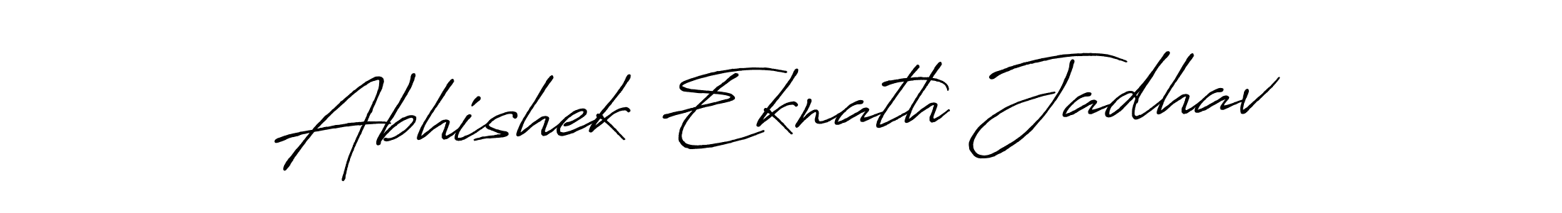 Abhishek Eknath Jadhav stylish signature style. Best Handwritten Sign (Antro_Vectra_Bolder) for my name. Handwritten Signature Collection Ideas for my name Abhishek Eknath Jadhav. Abhishek Eknath Jadhav signature style 7 images and pictures png