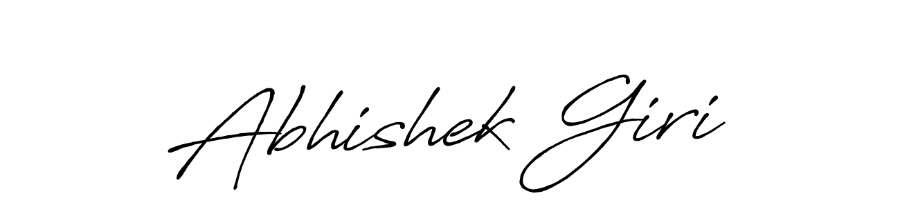Use a signature maker to create a handwritten signature online. With this signature software, you can design (Antro_Vectra_Bolder) your own signature for name Abhishek Giri. Abhishek Giri signature style 7 images and pictures png