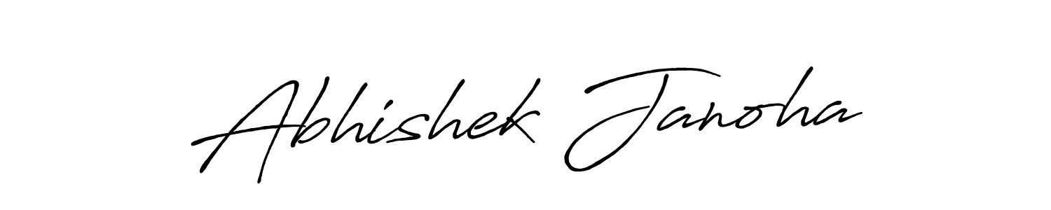 Similarly Antro_Vectra_Bolder is the best handwritten signature design. Signature creator online .You can use it as an online autograph creator for name Abhishek Janoha. Abhishek Janoha signature style 7 images and pictures png