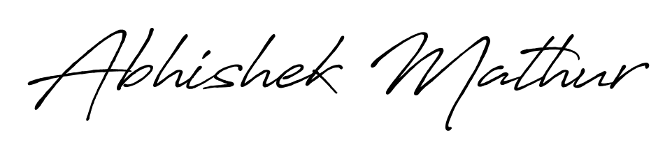 Generate high-definition signature styles for Abhishek Mathur. The Antro_Vectra_Bolder typeface ensures crisp legibility and sophisticated design. Abhishek Mathur signature style 7 images and pictures png