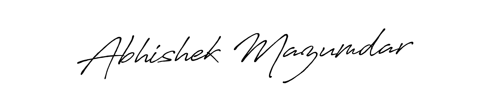 How to make Abhishek Mazumdar signature? Antro_Vectra_Bolder is a professional autograph style. Create handwritten signature for Abhishek Mazumdar name. Abhishek Mazumdar signature style 7 images and pictures png