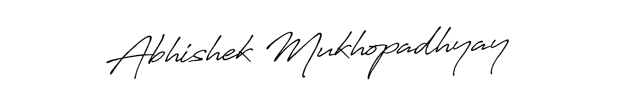 Design your own signature with our free online signature maker. With this signature software, you can create a handwritten (Antro_Vectra_Bolder) signature for name Abhishek Mukhopadhyay. Abhishek Mukhopadhyay signature style 7 images and pictures png