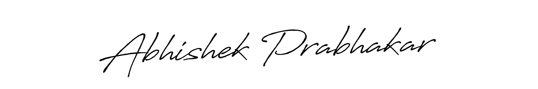 Make a short Abhishek Prabhakar signature style. Manage your documents anywhere anytime using Antro_Vectra_Bolder. Create and add eSignatures, submit forms, share and send files easily. Abhishek Prabhakar signature style 7 images and pictures png