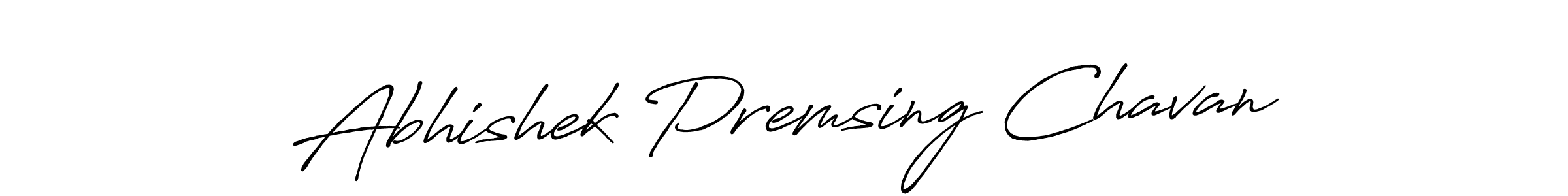 How to make Abhishek Premsing Chavan signature? Antro_Vectra_Bolder is a professional autograph style. Create handwritten signature for Abhishek Premsing Chavan name. Abhishek Premsing Chavan signature style 7 images and pictures png