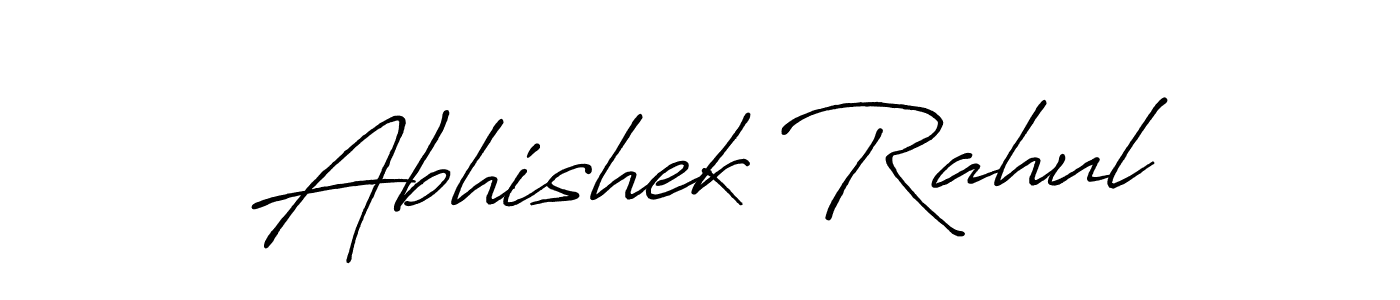 Similarly Antro_Vectra_Bolder is the best handwritten signature design. Signature creator online .You can use it as an online autograph creator for name Abhishek Rahul. Abhishek Rahul signature style 7 images and pictures png