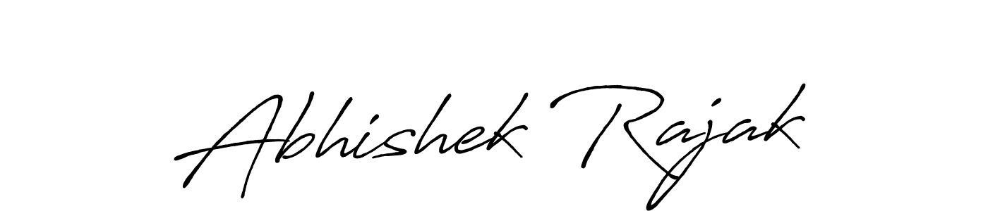 Also You can easily find your signature by using the search form. We will create Abhishek Rajak name handwritten signature images for you free of cost using Antro_Vectra_Bolder sign style. Abhishek Rajak signature style 7 images and pictures png