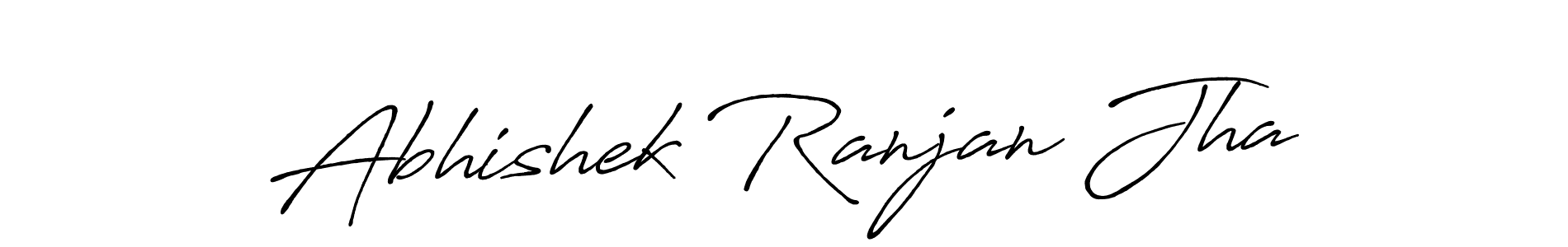 Design your own signature with our free online signature maker. With this signature software, you can create a handwritten (Antro_Vectra_Bolder) signature for name Abhishek Ranjan Jha. Abhishek Ranjan Jha signature style 7 images and pictures png