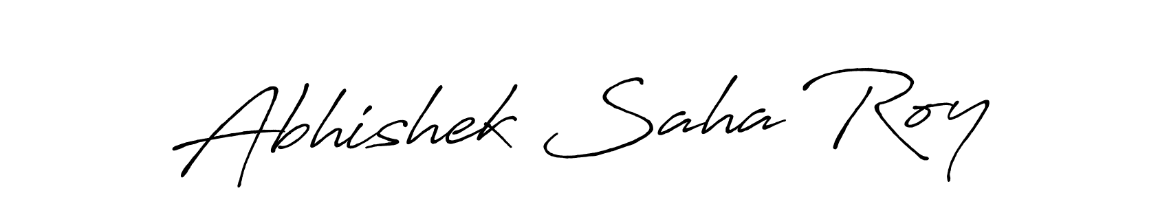 Abhishek Saha Roy stylish signature style. Best Handwritten Sign (Antro_Vectra_Bolder) for my name. Handwritten Signature Collection Ideas for my name Abhishek Saha Roy. Abhishek Saha Roy signature style 7 images and pictures png