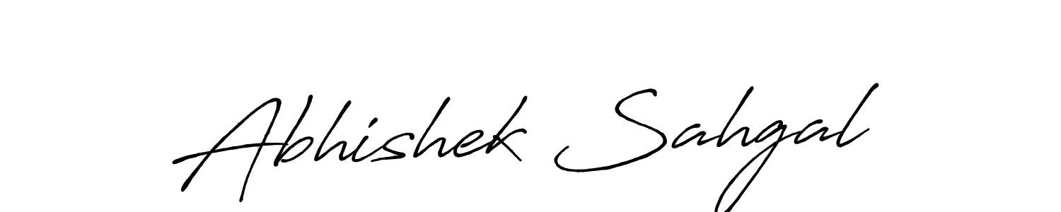 Also You can easily find your signature by using the search form. We will create Abhishek Sahgal name handwritten signature images for you free of cost using Antro_Vectra_Bolder sign style. Abhishek Sahgal signature style 7 images and pictures png