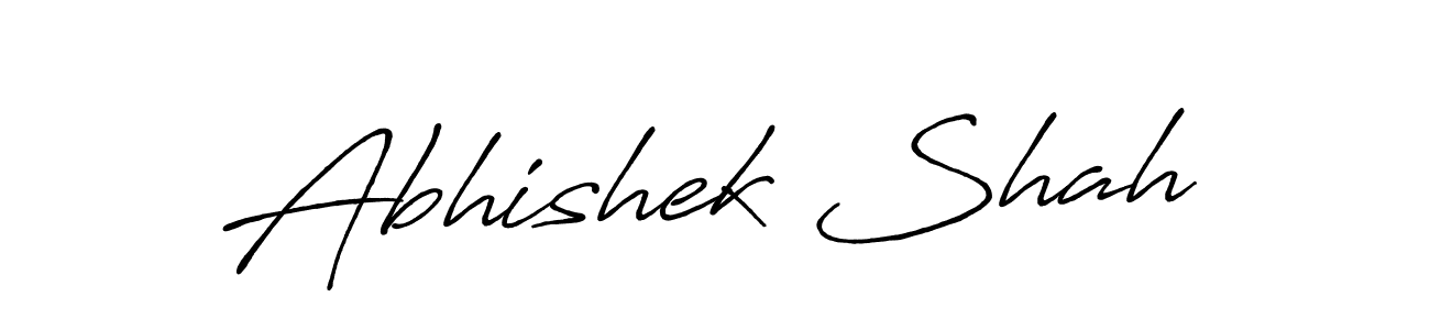 Similarly Antro_Vectra_Bolder is the best handwritten signature design. Signature creator online .You can use it as an online autograph creator for name Abhishek Shah. Abhishek Shah signature style 7 images and pictures png