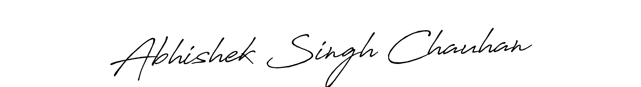 How to make Abhishek Singh Chauhan signature? Antro_Vectra_Bolder is a professional autograph style. Create handwritten signature for Abhishek Singh Chauhan name. Abhishek Singh Chauhan signature style 7 images and pictures png