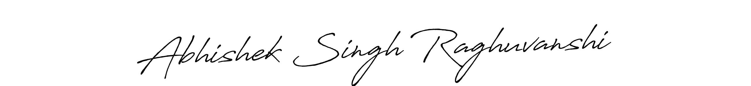 Make a beautiful signature design for name Abhishek Singh Raghuvanshi. With this signature (Antro_Vectra_Bolder) style, you can create a handwritten signature for free. Abhishek Singh Raghuvanshi signature style 7 images and pictures png