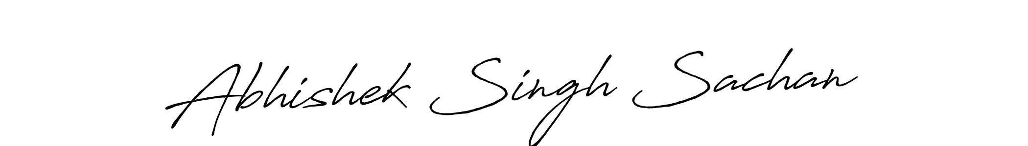 Make a beautiful signature design for name Abhishek Singh Sachan. Use this online signature maker to create a handwritten signature for free. Abhishek Singh Sachan signature style 7 images and pictures png