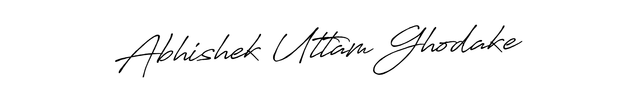 Make a short Abhishek Uttam Ghodake signature style. Manage your documents anywhere anytime using Antro_Vectra_Bolder. Create and add eSignatures, submit forms, share and send files easily. Abhishek Uttam Ghodake signature style 7 images and pictures png