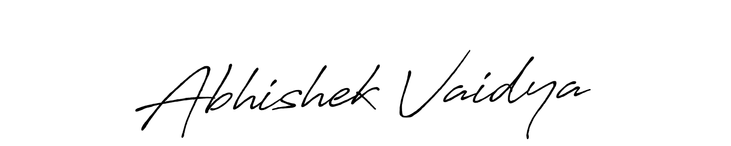 You should practise on your own different ways (Antro_Vectra_Bolder) to write your name (Abhishek Vaidya) in signature. don't let someone else do it for you. Abhishek Vaidya signature style 7 images and pictures png