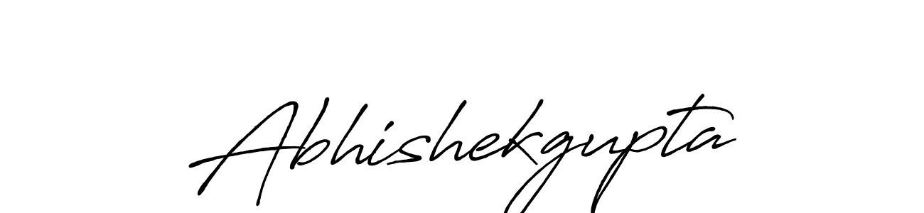 Design your own signature with our free online signature maker. With this signature software, you can create a handwritten (Antro_Vectra_Bolder) signature for name Abhishekgupta. Abhishekgupta signature style 7 images and pictures png