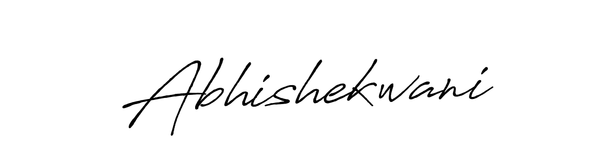 Make a beautiful signature design for name Abhishekwani. Use this online signature maker to create a handwritten signature for free. Abhishekwani signature style 7 images and pictures png