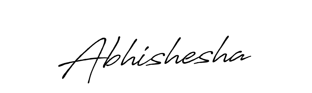 How to make Abhishesha signature? Antro_Vectra_Bolder is a professional autograph style. Create handwritten signature for Abhishesha name. Abhishesha signature style 7 images and pictures png