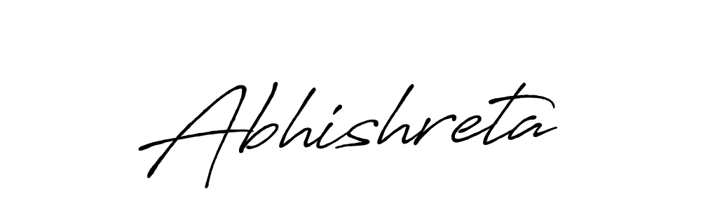 if you are searching for the best signature style for your name Abhishreta. so please give up your signature search. here we have designed multiple signature styles  using Antro_Vectra_Bolder. Abhishreta signature style 7 images and pictures png