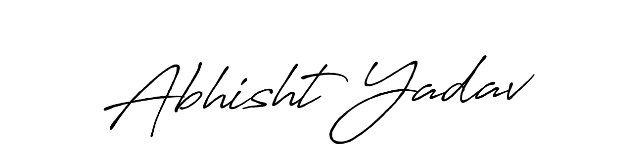 Make a beautiful signature design for name Abhisht Yadav. Use this online signature maker to create a handwritten signature for free. Abhisht Yadav signature style 7 images and pictures png