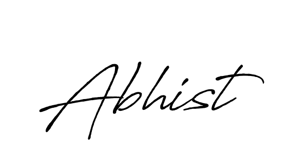 Make a beautiful signature design for name Abhist. Use this online signature maker to create a handwritten signature for free. Abhist signature style 7 images and pictures png