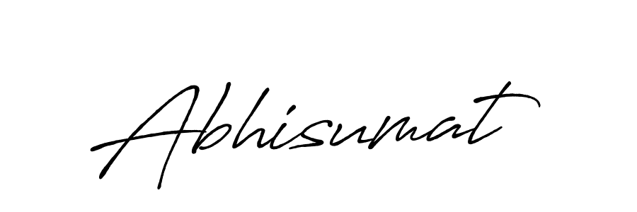 You should practise on your own different ways (Antro_Vectra_Bolder) to write your name (Abhisumat) in signature. don't let someone else do it for you. Abhisumat signature style 7 images and pictures png