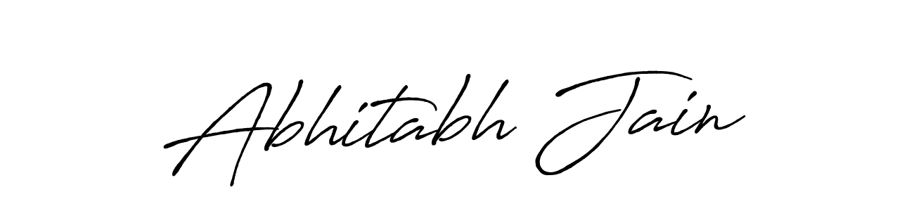 You can use this online signature creator to create a handwritten signature for the name Abhitabh Jain. This is the best online autograph maker. Abhitabh Jain signature style 7 images and pictures png