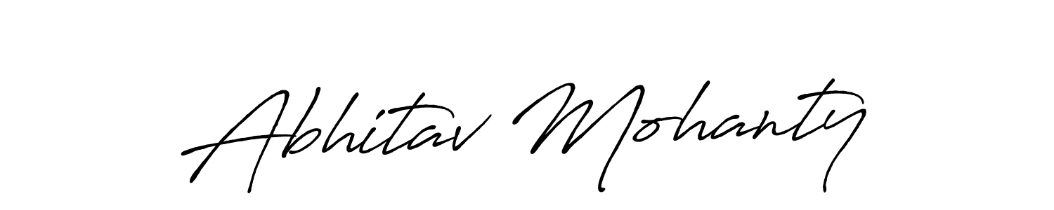 Also You can easily find your signature by using the search form. We will create Abhitav Mohanty name handwritten signature images for you free of cost using Antro_Vectra_Bolder sign style. Abhitav Mohanty signature style 7 images and pictures png