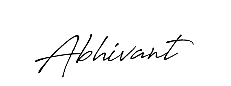 It looks lik you need a new signature style for name Abhivant. Design unique handwritten (Antro_Vectra_Bolder) signature with our free signature maker in just a few clicks. Abhivant signature style 7 images and pictures png