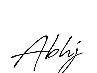 Antro_Vectra_Bolder is a professional signature style that is perfect for those who want to add a touch of class to their signature. It is also a great choice for those who want to make their signature more unique. Get Abhj name to fancy signature for free. Abhj signature style 7 images and pictures png