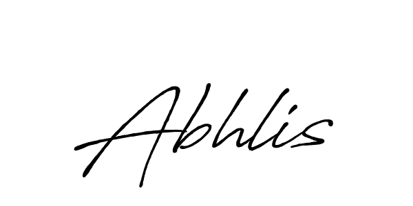It looks lik you need a new signature style for name Abhlis. Design unique handwritten (Antro_Vectra_Bolder) signature with our free signature maker in just a few clicks. Abhlis signature style 7 images and pictures png