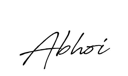 You should practise on your own different ways (Antro_Vectra_Bolder) to write your name (Abhoi) in signature. don't let someone else do it for you. Abhoi signature style 7 images and pictures png