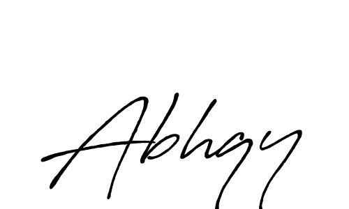 The best way (Antro_Vectra_Bolder) to make a short signature is to pick only two or three words in your name. The name Abhqy include a total of six letters. For converting this name. Abhqy signature style 7 images and pictures png