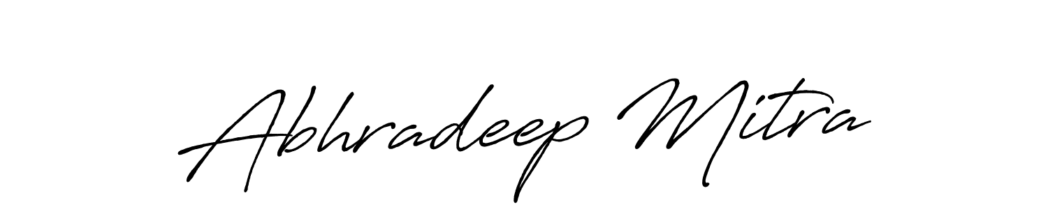 Once you've used our free online signature maker to create your best signature Antro_Vectra_Bolder style, it's time to enjoy all of the benefits that Abhradeep Mitra name signing documents. Abhradeep Mitra signature style 7 images and pictures png