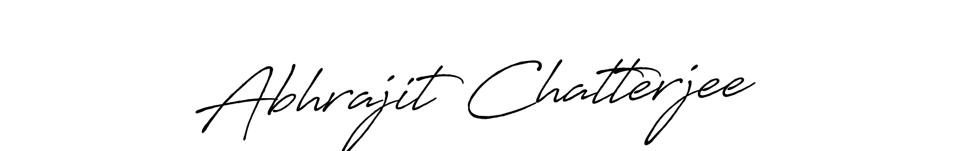 This is the best signature style for the Abhrajit Chatterjee name. Also you like these signature font (Antro_Vectra_Bolder). Mix name signature. Abhrajit Chatterjee signature style 7 images and pictures png