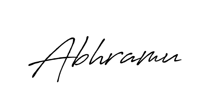 Once you've used our free online signature maker to create your best signature Antro_Vectra_Bolder style, it's time to enjoy all of the benefits that Abhramu name signing documents. Abhramu signature style 7 images and pictures png