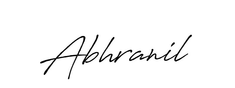 Once you've used our free online signature maker to create your best signature Antro_Vectra_Bolder style, it's time to enjoy all of the benefits that Abhranil name signing documents. Abhranil signature style 7 images and pictures png