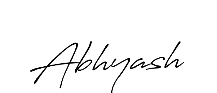 How to make Abhyash name signature. Use Antro_Vectra_Bolder style for creating short signs online. This is the latest handwritten sign. Abhyash signature style 7 images and pictures png