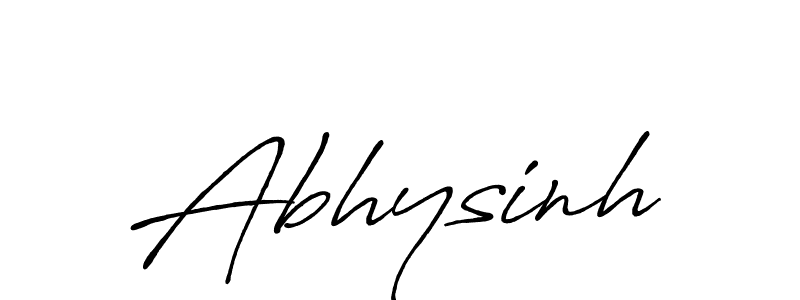 The best way (Antro_Vectra_Bolder) to make a short signature is to pick only two or three words in your name. The name Abhysinh include a total of six letters. For converting this name. Abhysinh signature style 7 images and pictures png