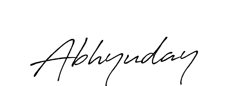 Also we have Abhyuday name is the best signature style. Create professional handwritten signature collection using Antro_Vectra_Bolder autograph style. Abhyuday signature style 7 images and pictures png