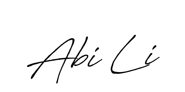 This is the best signature style for the Abi Li name. Also you like these signature font (Antro_Vectra_Bolder). Mix name signature. Abi Li signature style 7 images and pictures png