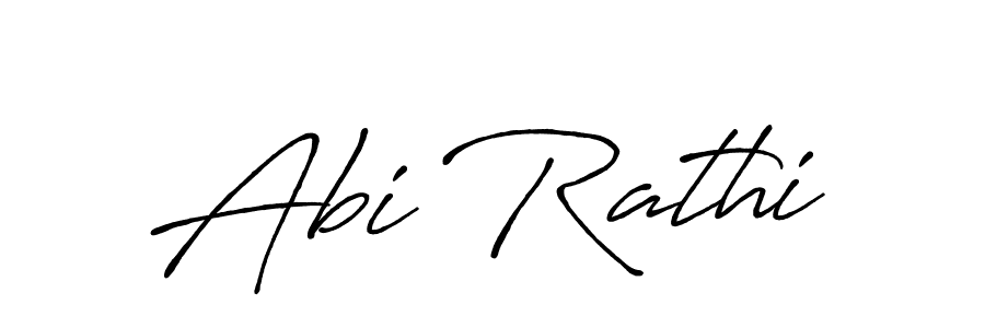 Also we have Abi Rathi name is the best signature style. Create professional handwritten signature collection using Antro_Vectra_Bolder autograph style. Abi Rathi signature style 7 images and pictures png