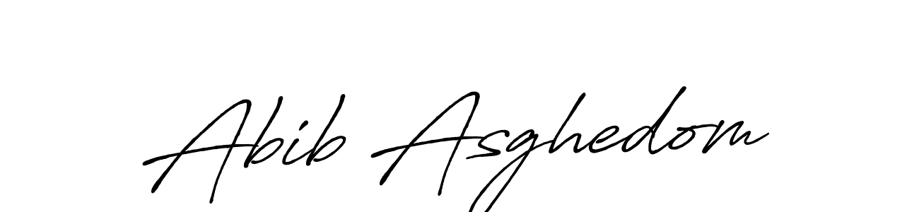 How to make Abib Asghedom signature? Antro_Vectra_Bolder is a professional autograph style. Create handwritten signature for Abib Asghedom name. Abib Asghedom signature style 7 images and pictures png