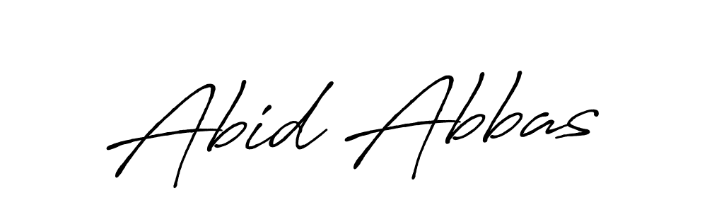 Make a beautiful signature design for name Abid Abbas. Use this online signature maker to create a handwritten signature for free. Abid Abbas signature style 7 images and pictures png